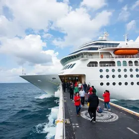 passageiros de cruzeiro