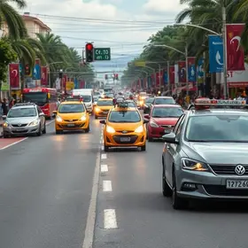 trânsito em Natal