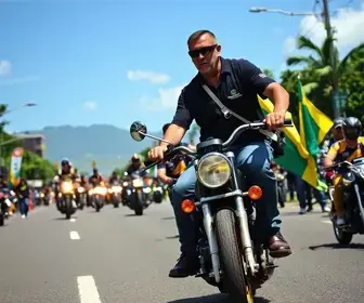 Flávio Bolsonaro em Natal